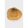 Panama hat in branded print