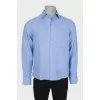 Men's blue shirt