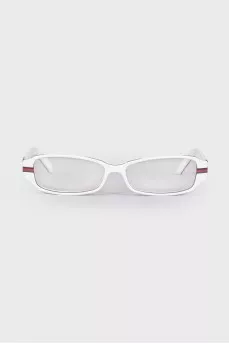 White rectangular frame