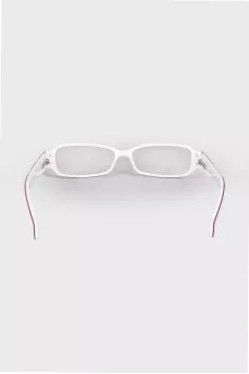White rectangular frame