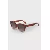 Brown frame sunglasses
