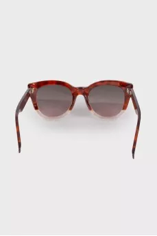 Brown frame sunglasses