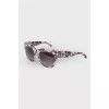 Floral print sunglasses