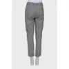 Classic gray trousers