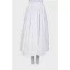 Pleated maxi skirt