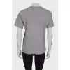 T-shirt with heart patch