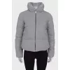 Silver cropped jacket