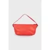Red leather bag