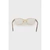 Diopter glasses with gold frame