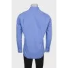Men's shirt with embroidery on the chest