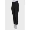Black trousers with arrows