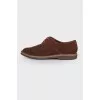 Men's suede shoes