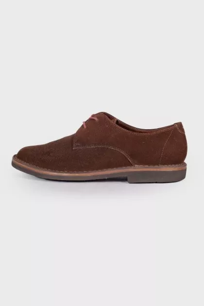 Men's suede shoes