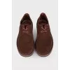 Men's suede shoes