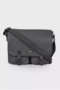 Men's black briefcase