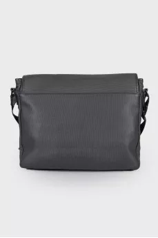 Men's black briefcase