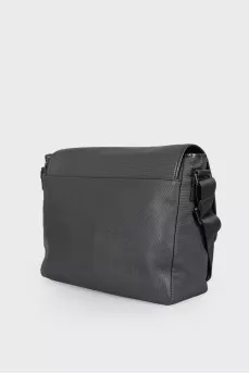Men's black briefcase