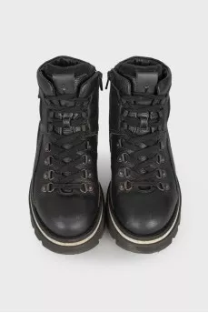 Children's leather boots
