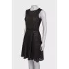 Patterned lace dress