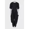 Black jumpsuit with massive pockets