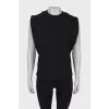Black loose fit T-shirt