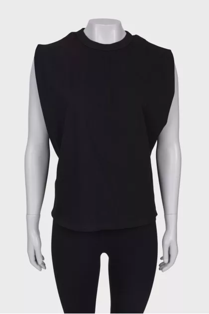 Black loose fit T-shirt