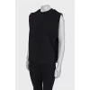 Black loose fit T-shirt