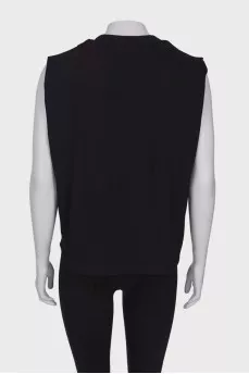 Black loose fit T-shirt