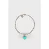 Silver bracelet with pendant
