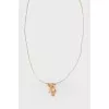 Gold pendant with lobster