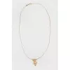 Gold pendant with lobster