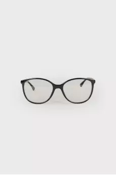 Black glasses with rhinestones