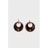 Tiger stud earrings