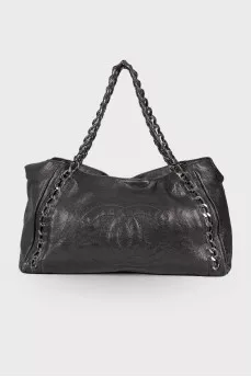 Modern Chain Caviar East West  bag