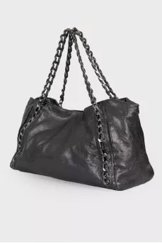 Modern Chain Caviar East West  bag