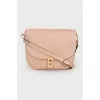Embossed leather bag