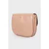 Embossed leather bag