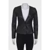 Eco-leather jacket