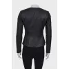 Eco-leather jacket