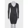 Black dress with glitter