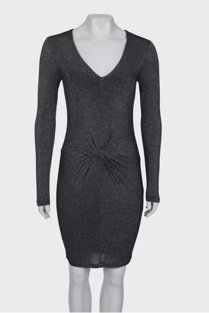 Black dress with glitter