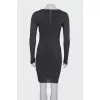 Black dress with glitter