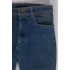 Blue skinny jeans