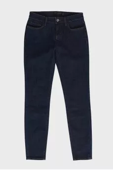 Navy blue jeans with tag