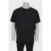 Men's knitted T-shirt