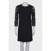 Lace black dress