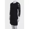 Lace black dress