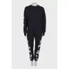 Tracksuit with abstract pattern