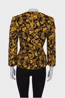 Vintage floral blazer