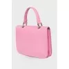 Pink embossed bag